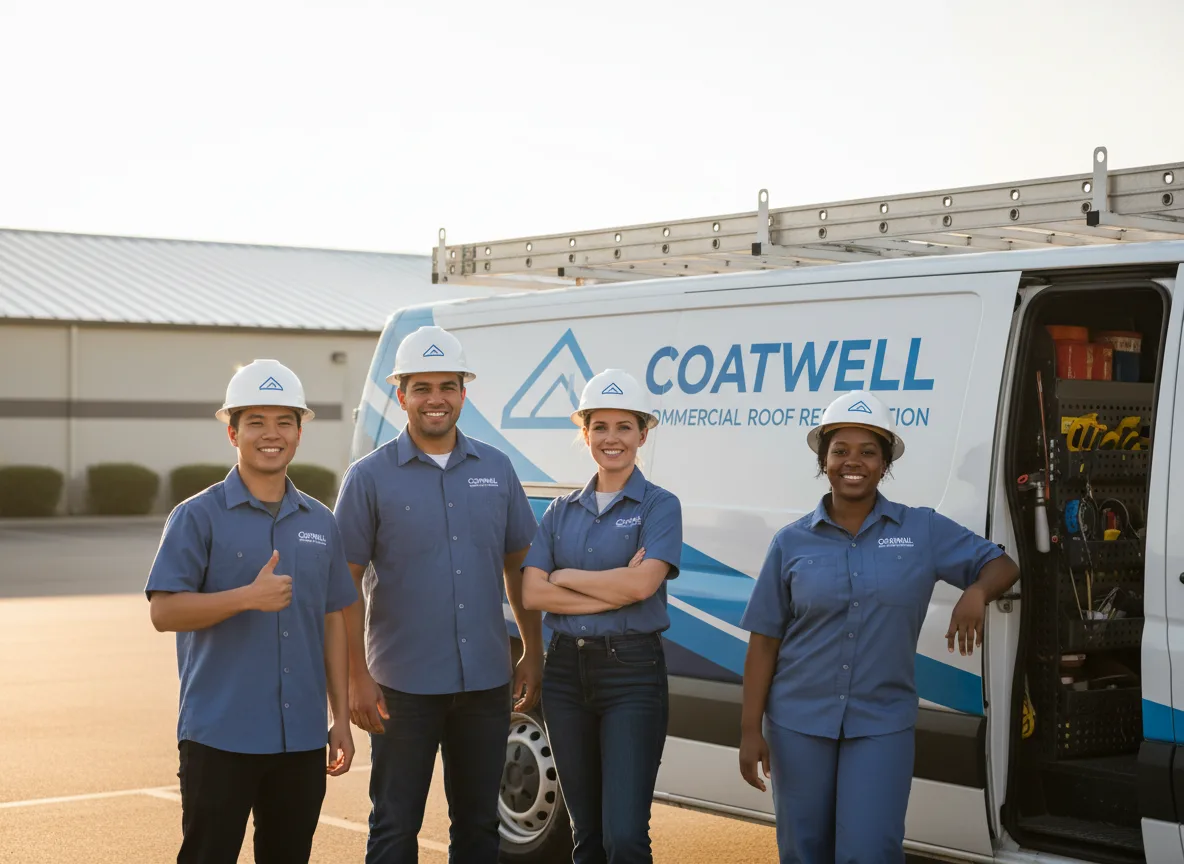 Commercial roof coating company in Bonlee, NC